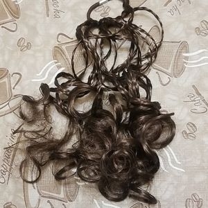 NWOT Hair tie with hair attached